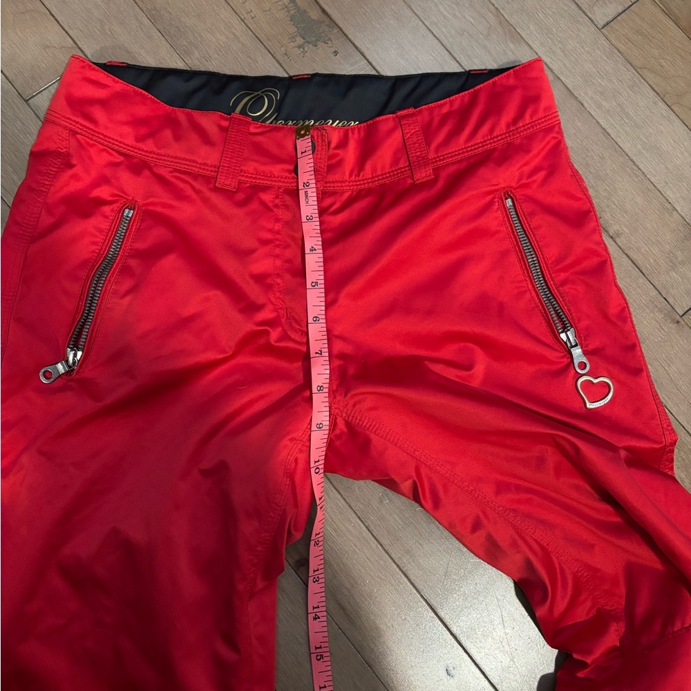Obermeyer “Lennox” Ski Pants size 2 bright cherry red - Picture 4 of 11